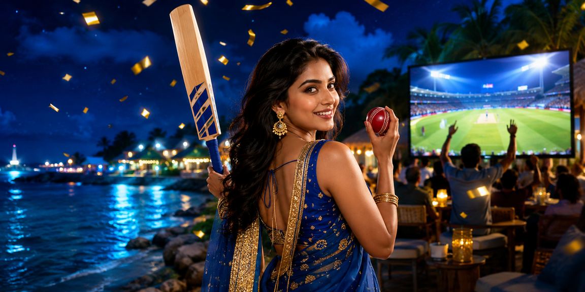 সেন্ট মার্টিন দ্বীপে বাংলাদেশি মডেল মোবাইলে ক্রিকেট বেটিং উপভোগ করছেন